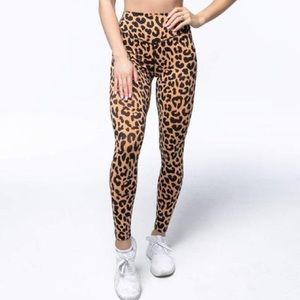 SOLD!!!! balance athletica king cheetah ascend pant